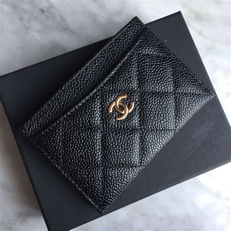 chanel classic card holder|chanel card holder original.